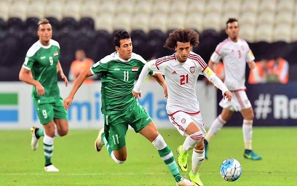 مباراة الإمارات والعراق