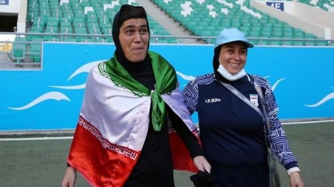 حارسة مرمى المنتخب الإيران