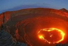 ثوران البركان